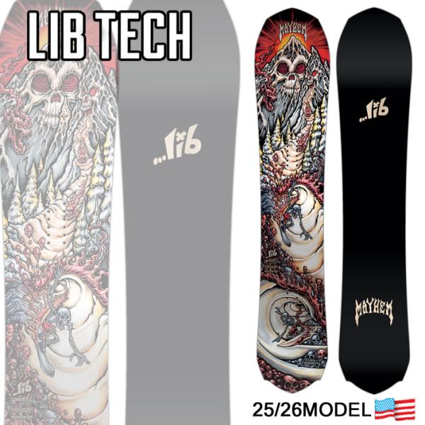 25-26 LIB TECH リブテック スノーボード MAYHEM ROCKET メイヘム