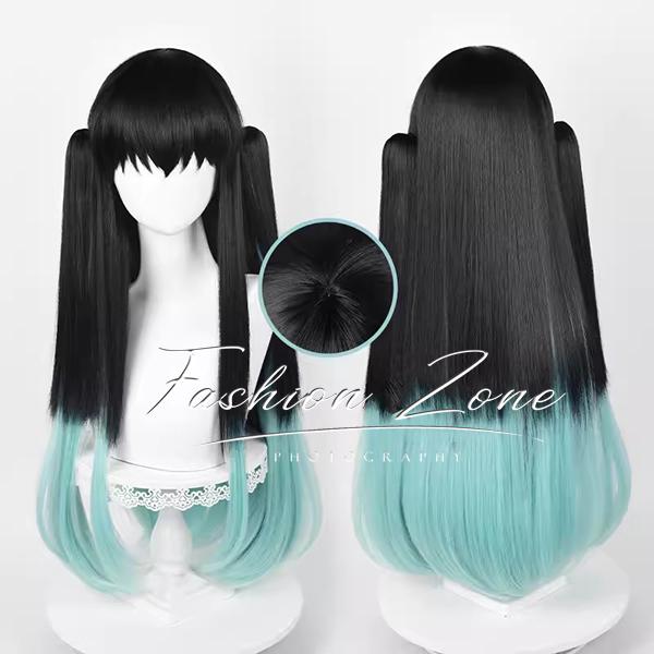 送料無料◇鬼滅の刃 風 時透 無一郎 コスプレ ウィッグ かつら 激安