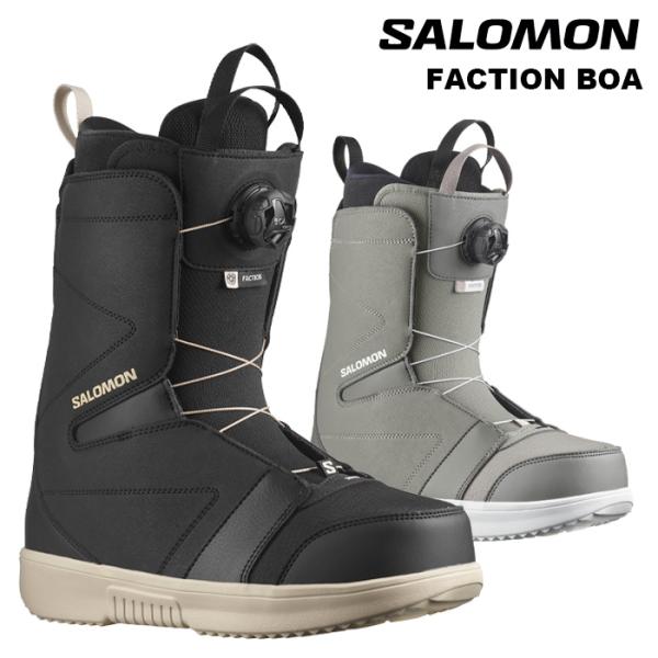 SALOMON サロモン スノーボード ブーツ FACTION BOA 24-25 モデル : F