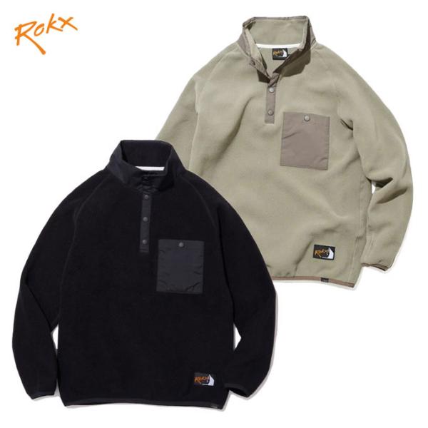 ROKX（ロックス） CLASSIC 200 FLEECE SNAP TOP フリーススナップ