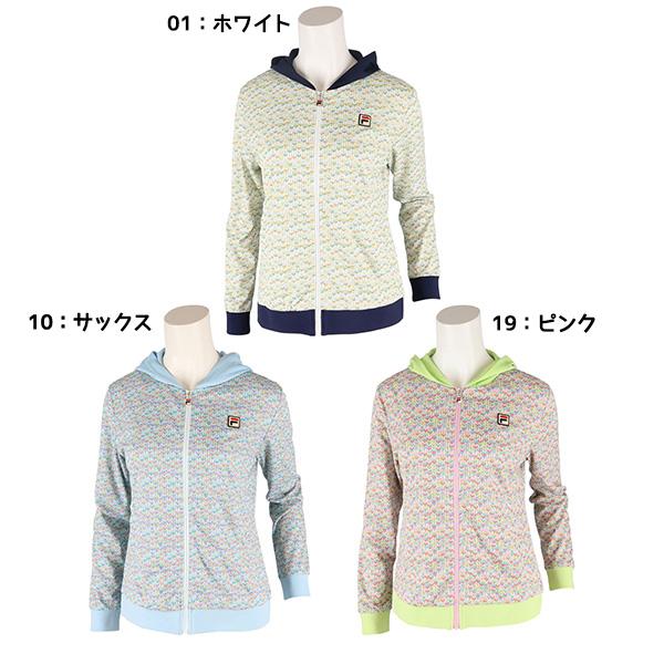 FILA（フィラ） レディース テニスウェア フルジップパーカー