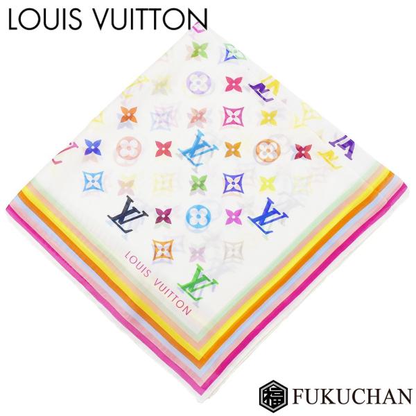 LOUIS VUITTON/ルイ・ヴィトン バンダナ・モノグラム マルチカラー