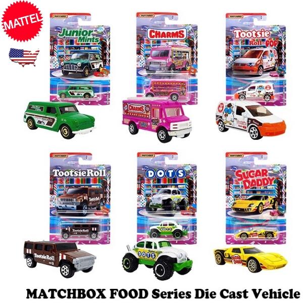 MATTEL（マテル） マッチボックス ミニカー 1/64 アメリカ お菓子