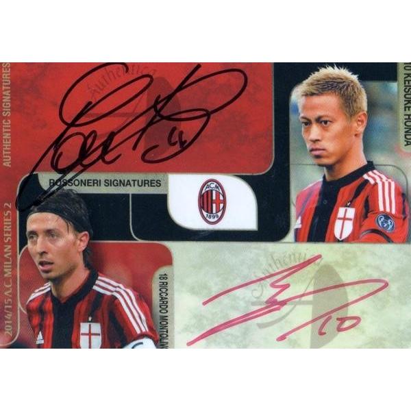 14/15 A.C.ミラン2【本田圭佑/モントリーヴォ】直筆サイン 9/27