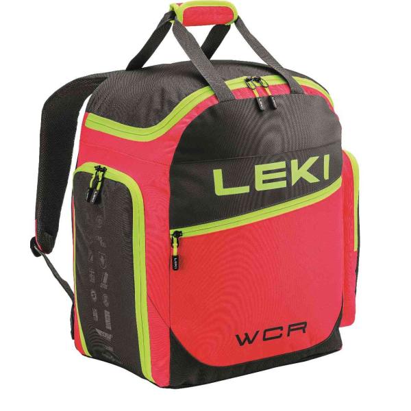 LEKI【24/25・SKIBOOT BAG WCR 60L：レッド】レキのブーツバッグ