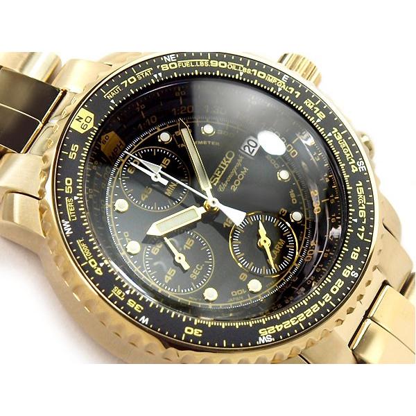 SEIKO（セイコー） 逆輸入 クォーツ パイロットアラームクロノグラフ