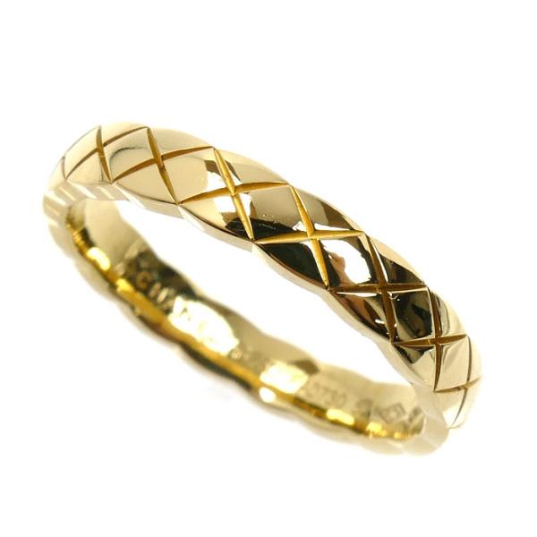 CHANEL（シャネル） K18YG イエローゴールド ココ クラッシュ リング