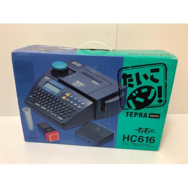 未使用 テプラ スタンプメーカー「たいこバン」 HC616 : KOPECK2