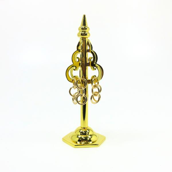 錫杖 しゃくじょう 禅杖 法杖 錫杖置物 密教法具 置物 仏具 立錫杖 高