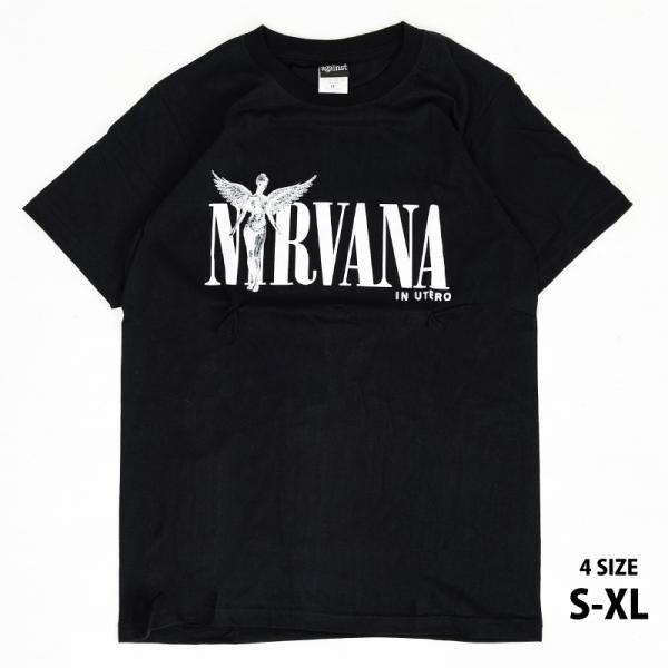 ニルヴァーナ Nirvana ニルバーナ Tシャツ 半袖 ロックTシャツ メンズ