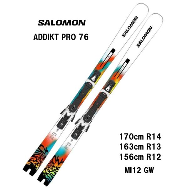 SALOMON（サロモン） 26 SALOMON ADDIKT PRO 76 + MI12 GW スキー板