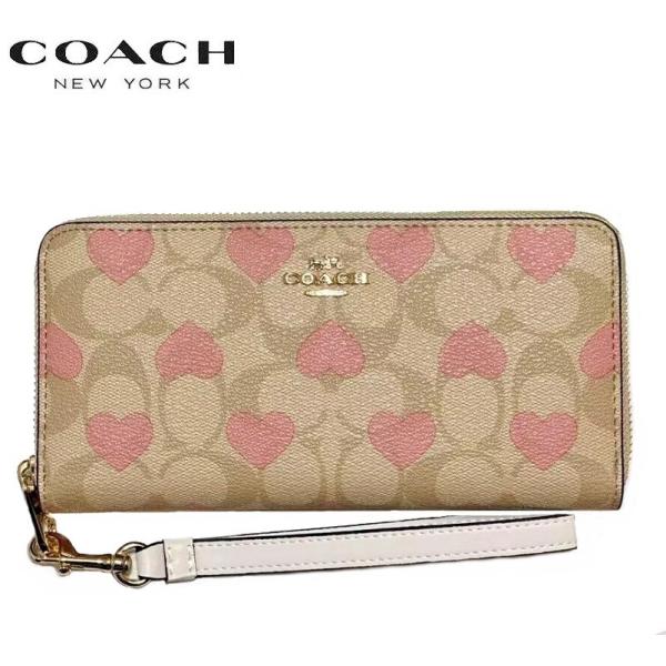 COACH（コーチ） 新作 長財布 ファクトリー 2024新作 シグネチャー
