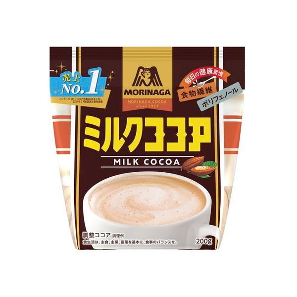 ミルクココア 200g 森永製菓 : よろずやマルシェYahoo!ショッピング店