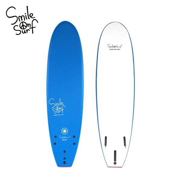 SMILE ON SURF ソフトボード SS-213 7'0” 213cm BLUE サーフボード