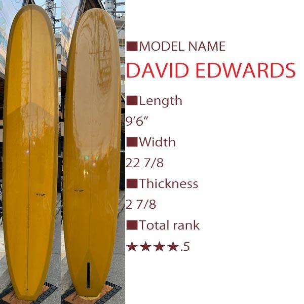 Tyler Warren Sharpes DAVID EDWARDS 9'6