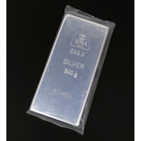 井嶋金銀工業 純銀 インゴット 500g ingot /シルバー/SV999.9(65385