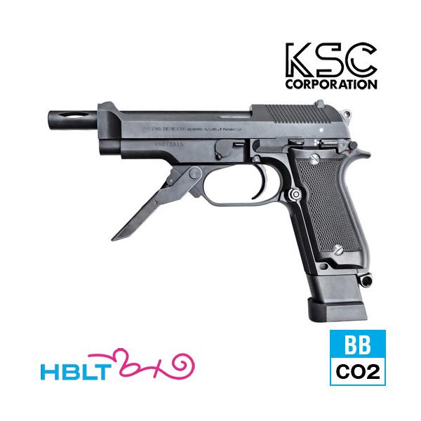 KSC KSC M93R 2nd ABS ブラック（CO2 ブローバック本体） : HBLT