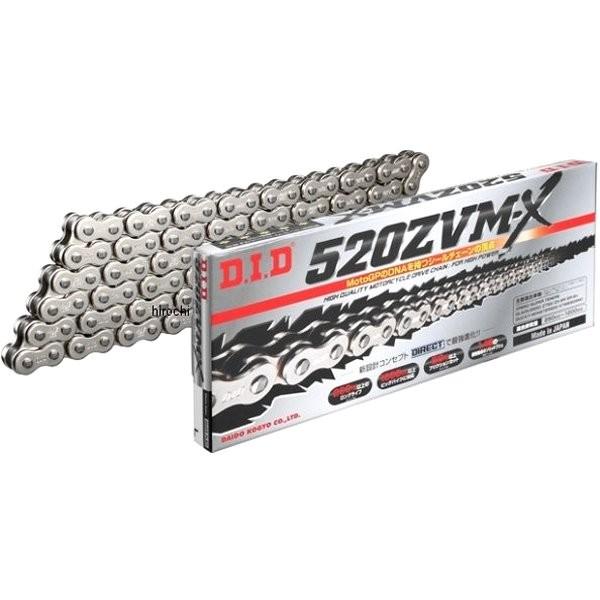 DID 520ZVM-X-112L ZJ(カシメ) SILVER 4525516335218 大同工業