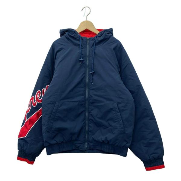 シュプリーム ナイロンジャケット Sleeve Script Sideline Jacket