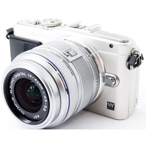 OLYMPUS PEN オリンパス ミラーレス Lite E-PL5 レンズキット シルバー