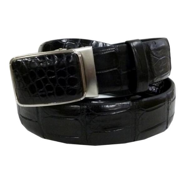 クロコダイル ベルト 40MM メンズ ワニ革 長尺150cm 日本製 : IMP