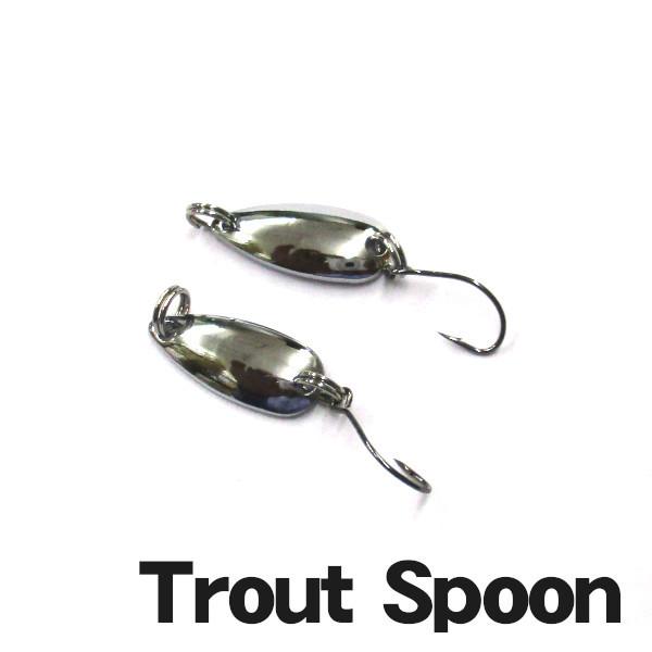 トラウトスプーン 1g シルバー 2個セット (UZ73) : インクホンポ