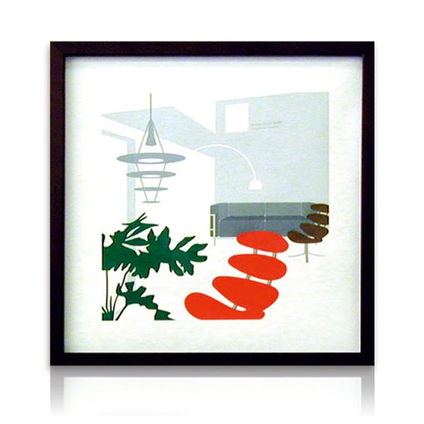 アートパネル 安川敏明 Toshiaki Tasukawa コロナチェア ミッド