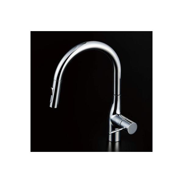 クリナップ キッチン水栓 一般地用 ZZKM6061EC グースネック水栓