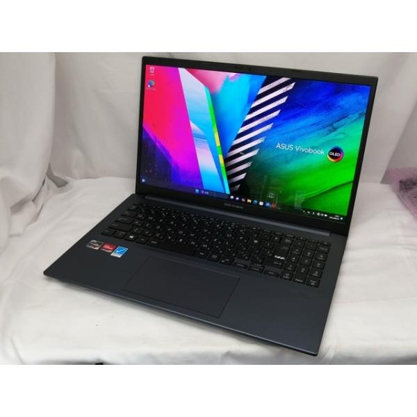 中古】ASUS Vivobook Pro 15 OLED M3500QA クワイエットブルー【R9