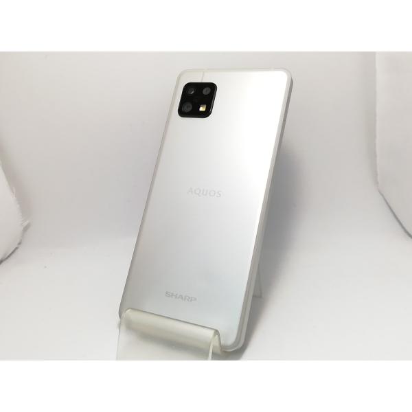 中古】SHARP 国内版 【SIMフリー】 AQUOS Sense6 シルバー 6GB 128GB