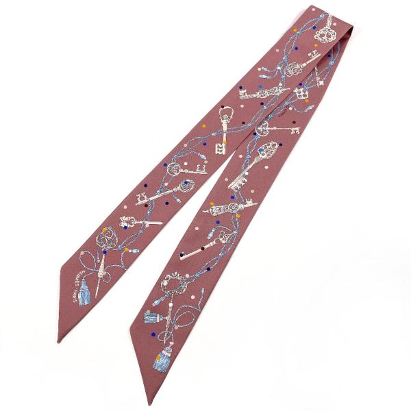 HERMES（エルメス） ツイリー スカーフ 063871S LES CLES A POIS レ