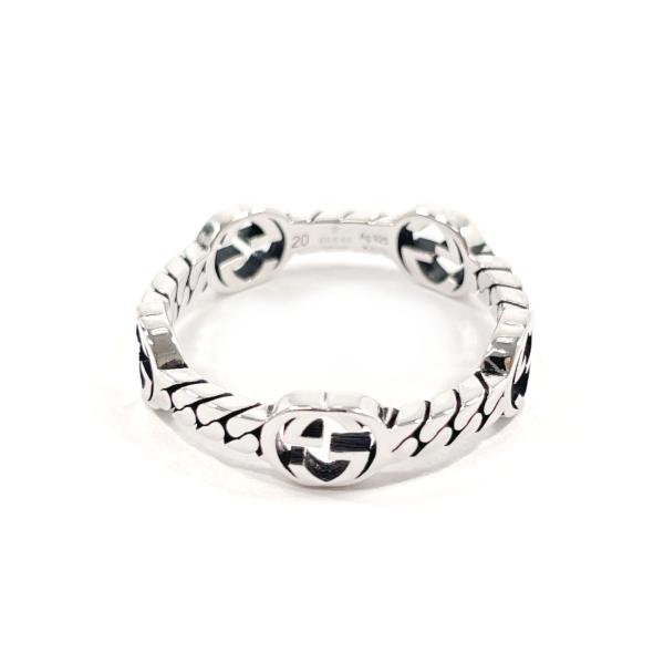GUCCI（グッチ） 19号 リング・指輪 インターロッキング G シルバー925