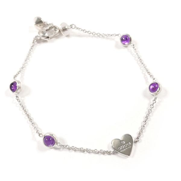 GUCCI（グッチ） ブレスレット トレードマーク ハート シルバー925