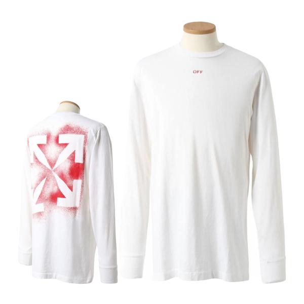 off white（オフホワイト） Tシャツ OMAB001E20JER0040125 長袖 ロンT