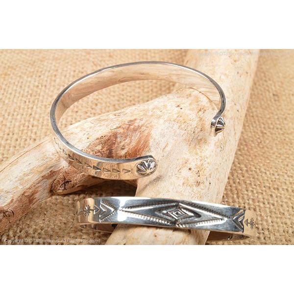 NORTH WORKS（ノースワークス） バングル ナバホスタンプ 8mm