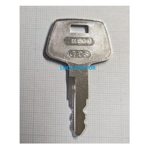 H800 日立 スペアキー 合鍵 1本 HITACHI 重機 建設機械 A544-GTS カギ