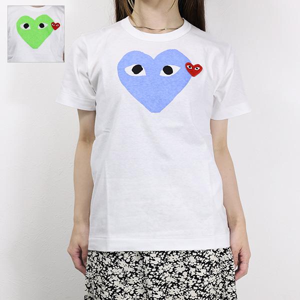 PLAY COMME des GARCONS コムデギャルソン Play Double Heart T-Shirts