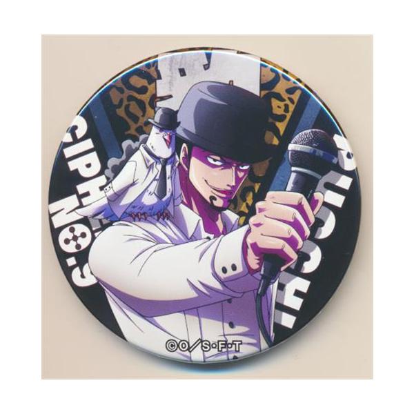 ONE PIECE 輩缶バッジ MUSIC ロブ・ルッチ 麦わらストア限定