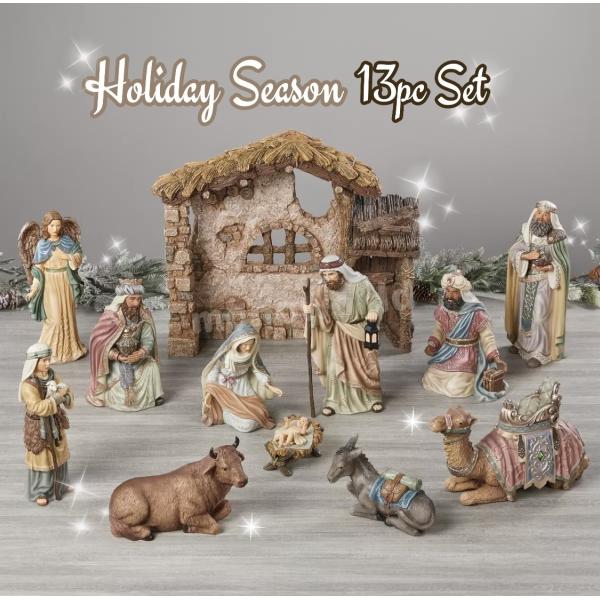 カークランドシグネチャー テーブルトップ ネイティビティセット 13