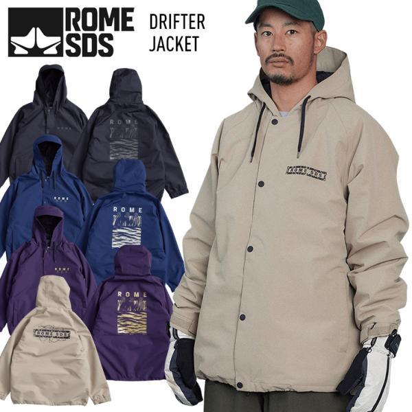 ROME SDS 正規品 23-24 ROME SDS ローム DRIFTER JACKET スノーボード