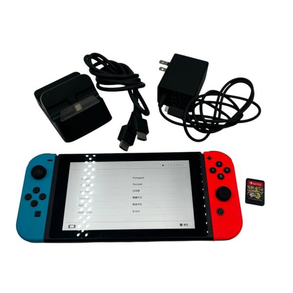 □Nintendo Switch HAC-001(-01) 2020年製 本体セット スプラトゥーン3