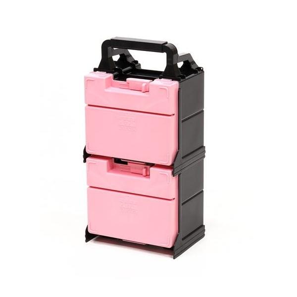 ミニ四駆 ミニ四駆限定95547 ポータブルピット(ピンク) : おもちゃの