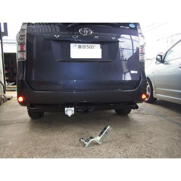 70ボクシーヒッチメンバー ノア・ヴォクシー70系 ステンレスタイプ2タイトヒッチメンバー 牽引力