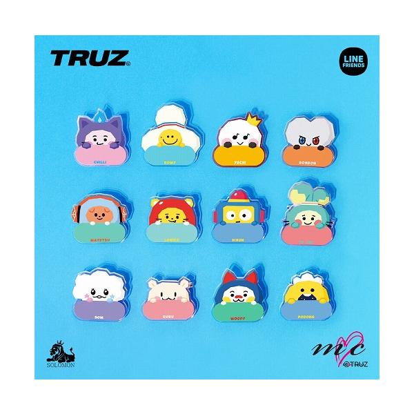 TREASURE TRUZ 公式グッズ NAME PINBADGE トレジャー ネームピンバッチ