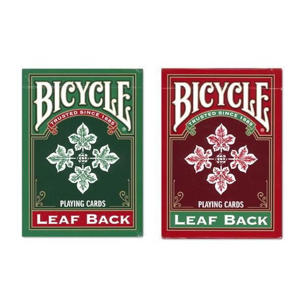 トランプ バイスクルリーフバック BICYCLE LEAF BACK ポーカーサイズ