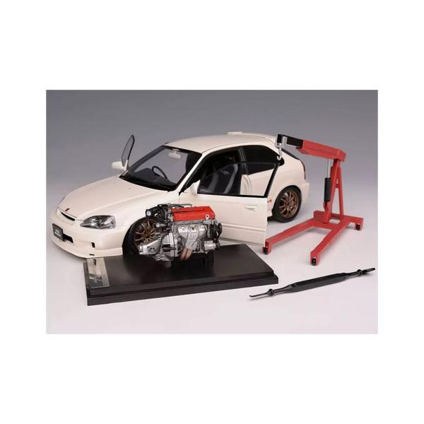 1/18 Honda Civic Type R EK9 MUGEN(チャンピオンシップホワイト)無限