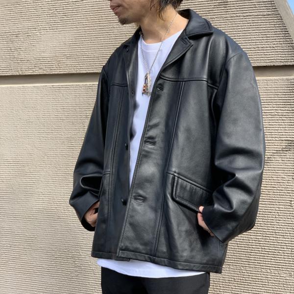 TOWNCRAFT（タウンクラフト） レザージャケット LEATHER BPP CAR COAT