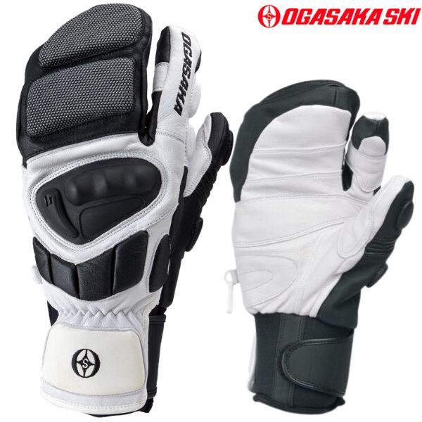 OGASAKA（オガサカ） レーシング スリーフィンガー スキーグローブ