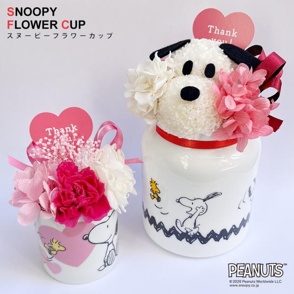 SNOOPY（スヌーピー） 母の日 花 プレゼント ギフト 2026 SNOOPY