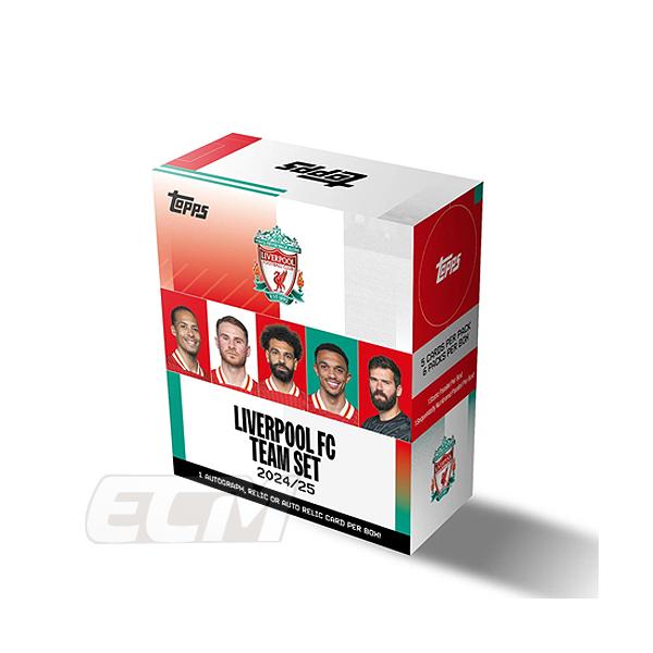 TOP03】【国内未発売】Topps リバプールFC 24-25 チームカードセット
